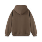 Hawaiian Hoodie For Men Classic Basic Hoodie - BROWN