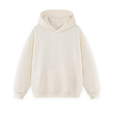 Solid Color Hoodie For Men Classic Basic Hoodie - MILK TEA WHITE