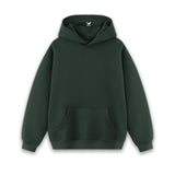 Yiume Hoodie For Men Casual Classic Basic Hoodie - DARK GREEN