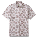 Men's Hawaiian Shirt Virgo Print Tencelâ„¢ Button-down Short Sleeve Aloha Shirt