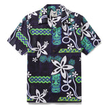 Hawaiian Shirt For Men Vintage TIKI Capitola Breeze Shirt Camp Collar 100% Cotton