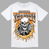 Dunk Low Magma Orange DopeSkill T-Shirt Trapped Halloween Graphic