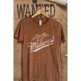 Midwest Vintage  Mineral Wash Vintage  Graphic  Tee