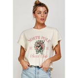 Northpole Social Club Vintage Graphic Crop Top