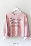 Women of the Bible Mid Graphic Sweatshirt