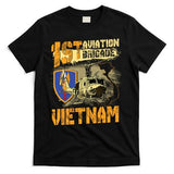 1st Aviation Brigade Vietnam Veteran Pilot Door Gunner T-Shirt