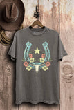 Horseshoe Graphic Top