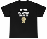 20 Year Tax Evasion Award Tee