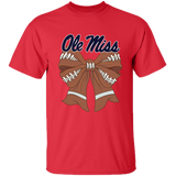 College- Ole Miss - 4 - Ole Miss Football Bow - Red