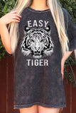 Easy Tiger Oversize Mineral Graphic Tshirt