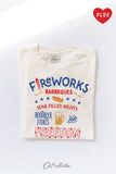 Fireworks Barbeques Plus Mineral Graphic Top