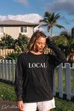 Local  Mineral Washed Long Sleeve Graphic