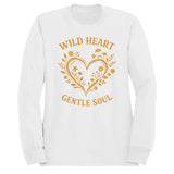 Wild Heart Floral Art Women's Sweatshirt