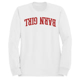 Barn Girl Retro Vintage Women's Sweatshirt