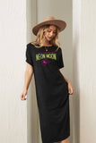 As Long As There's Mineral Graphic Dress