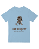 Hot Diggity Glizzy Grey Tee