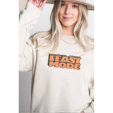 Feast Mode Vintage Christmas Graphic Tee