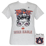 Messy Bun Auburn  - Sports Grey SS-091