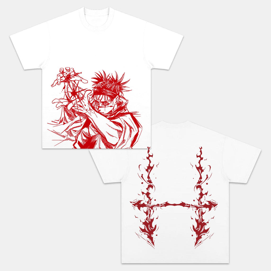 2-SIDED CHOSO VINTAGE OVERSIZE TEE-[DS]