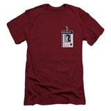 Badge Slim Fit T-shirt Style001