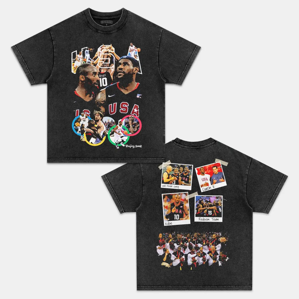 2008 USA TEAM VINTAGE TEE 4D