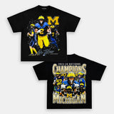 2023-24 NATIONAL CHAMPS - MICHIGAN TEE Style001
