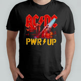 2024 Acdc Pwr Up World Tour Shirt Rock Band Graphic Fan Shirt