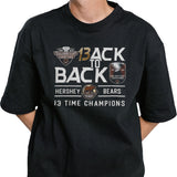 2024 Calder Cup Champions Back To Back Hershey Bears 13 Time Champions T-shirt