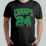 2024 Champs Boston Basketball Championship T-Shirt