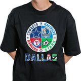 2024 Dallas Sports Teams Logo Cowboys, Mavericks, Stars And Rangers Shirt