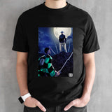 2024 NBA Finals Boston Celtics Vs Dallas Mavericks Head To Head In The Demon Slayer Style Tanjiro Vs Muzan Poster shirt
