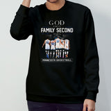 2024 NBA Playoffs God First Family Second Then Minnesota Timberwolves Signatures Shirt