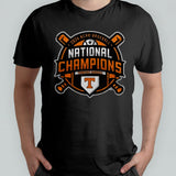 2024 NCAA College Baseball National Tennessee Volunteers Champions Shirt