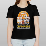 2024 NCAA DI Baseball Champions Tennessee Volunteers Baseball T-Shirt