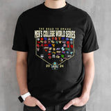 2024 NCAA Menâ€™s Baseball College World Series 64 Team shirt