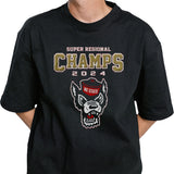 2024 NCAA Menâ€™s College World Series NC State Wolfpack Super Regional Champions Shirt