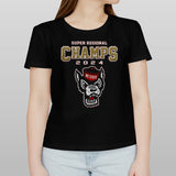 2024 NCAA Menâ€™s College World Series NC State Wolfpack Super Regional Champions Shirt