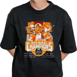 2024 National Champions College World Series Tennessee Volunteers Signatures shirt