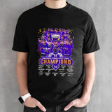 2024 Professional Womenâ€™s Hockey League Champions Minnesota Team Signatures shirt