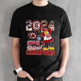 2024 South Carolina Gamecocks Mascot National Champions Shirts