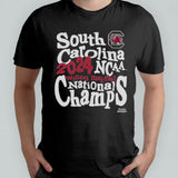 2024 South Carolina NCAA Champions National Womenâ€™s Basketball shirt