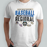 2024 The Road To Omaha NCAA DI Baseball Carolina Regional Championship shirt