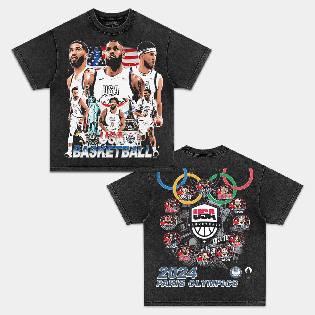 2024 USA TEAM VINTAGE TEE Style001