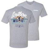 SL-114 Southern Limit Swimming Dog Ss-Dark Heather Grey