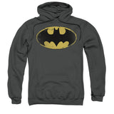 Distressed Shield Hooded Sweatshirt Style001
