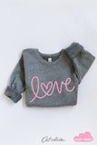 Love Puff Toddler Unisex Graphic Sweatshirt