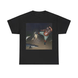 Man Kick Alligator In Swamp Funny Shirt