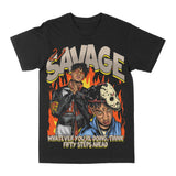 21 Savage "Fifty Steps" Graphic Tee Style001