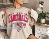 St. Louis Baseball Vintage Style Sweatshirt