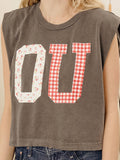Ou Oklahoma Sooners Quilted Puff Ink Smoke Tank Unisex T-shirt, Sweatshirt, Hoodie, Long Sleeve Tee